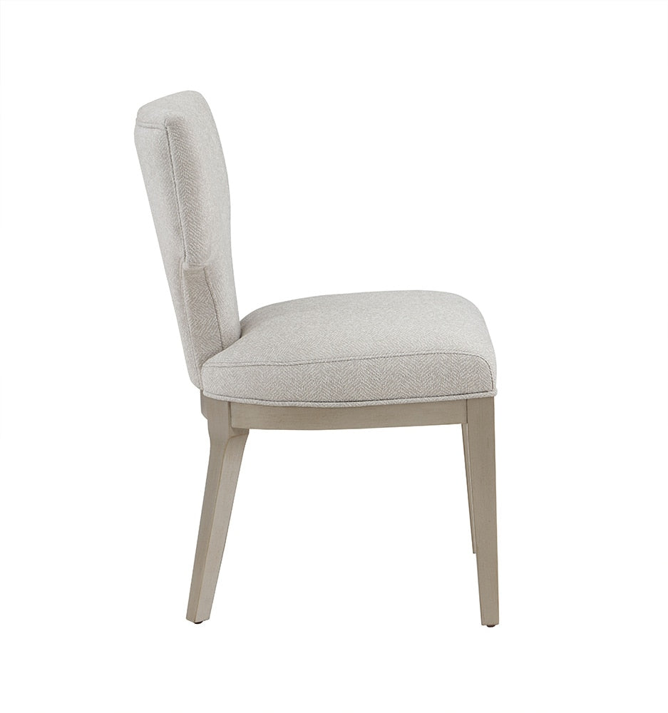 ACME Furniture - Kasa Side Chair (Set of 2) - Linen & Champagne Finish - DN02012 view 3