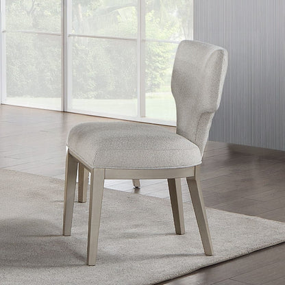 ACME Furniture - Kasa Side Chair (Set of 2) - Linen & Champagne Finish - DN02012 view 6