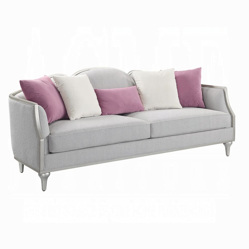 ACME Furniture - Kasa Sofa w/5 Pillows - Beige Linen - LV01499 view 1