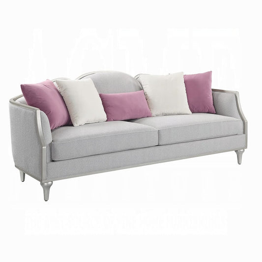 ACME Furniture - Kasa Sofa w/5 Pillows - Beige Linen - LV01499 view 1