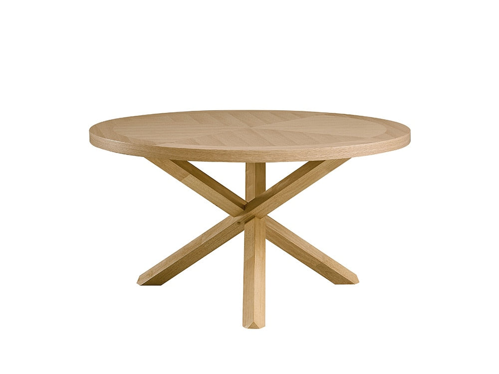 ACME Furniture - Kasem Round Dining Table - Oak Finish - DN02615 veiw 1