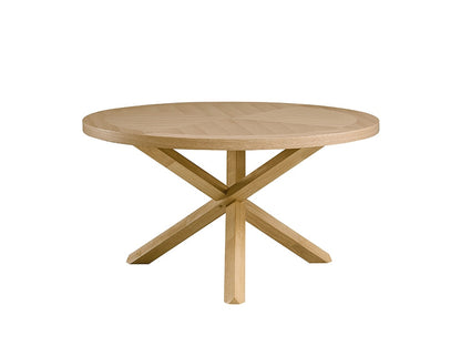 ACME Furniture - Kasem Round Dining Table - Oak Finish - DN02615 veiw 1