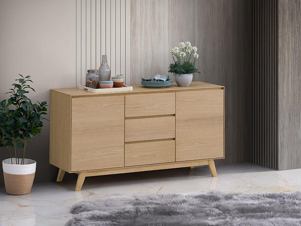 ACME Furniture - Kasem Server - Oak Finish - DN02618 veiw 1