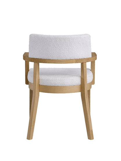 ACME Furniture - Kasem Side Chair(Set of 2) - Gorge Fabric & Oak Finish - DN02616 view 4
