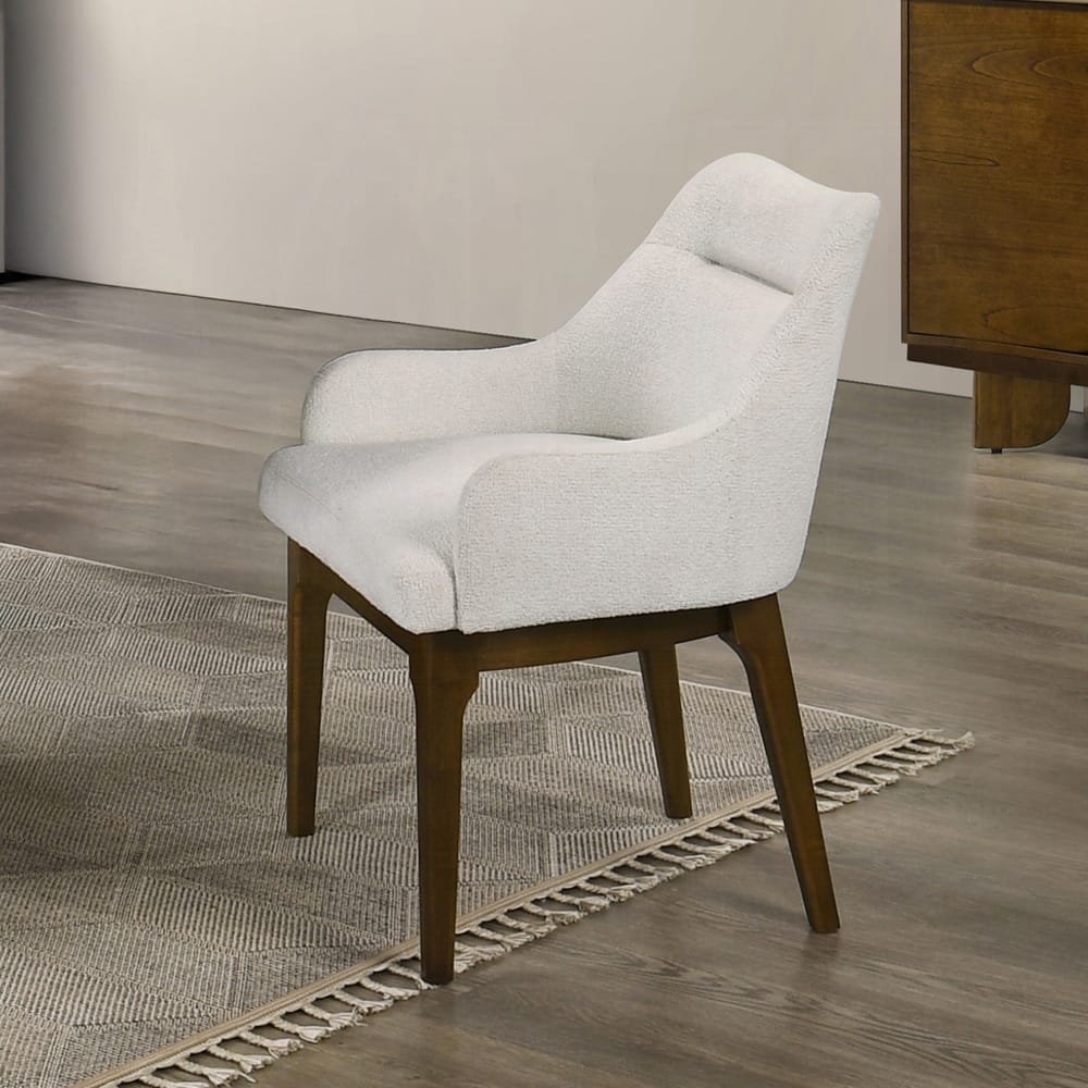 ACME Furniture - Kasha - Side Chair (Set of 2) - Chenille & Vintage Oak  - DN04666 view 5