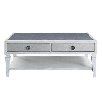 ACME Furniture - Katia Coffee Table - Rustic Gray & Weathered White - LV01052 veiw 2