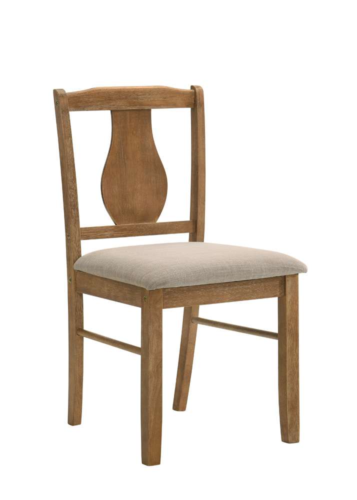 ACME Furniture - Kayee 5 PC Pack Dining Set - Weathered Oak - DN01804 veiw 5