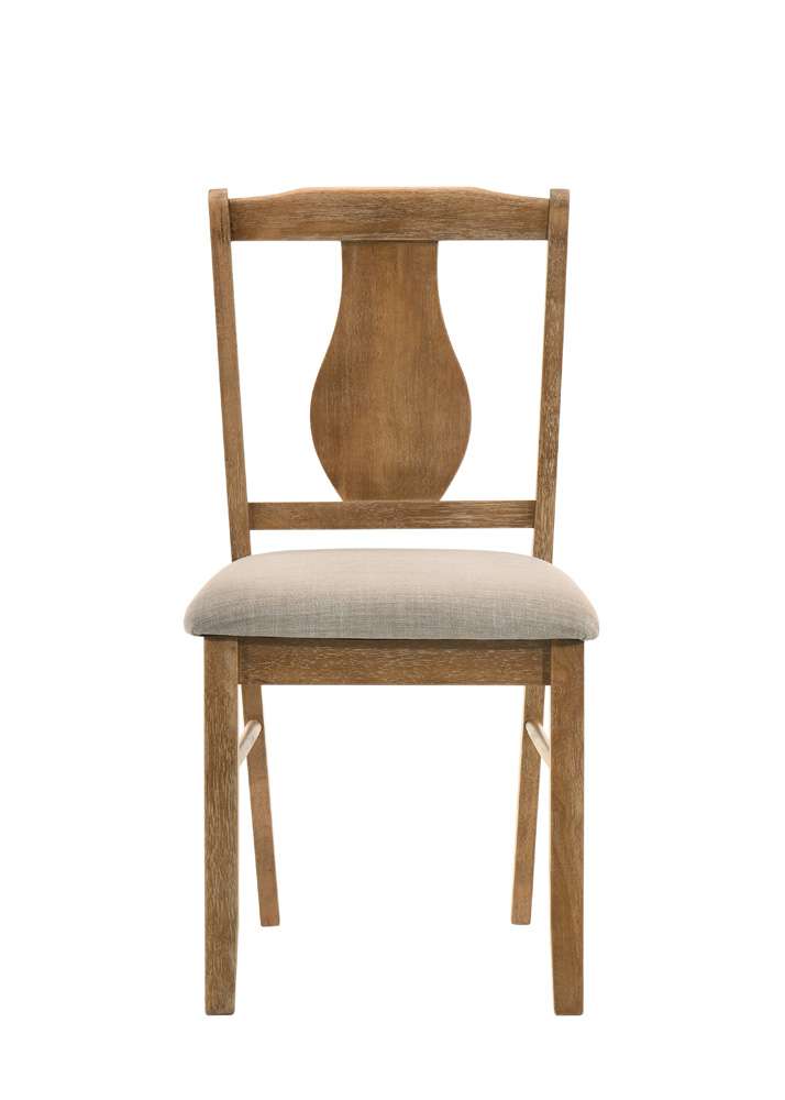 ACME Furniture - Kayee 5 PC Pack Dining Set - Weathered Oak - DN01804 veiw 6