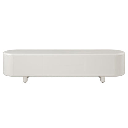 ACME Furniture - Keely - TV Stand - White High Gloss  - LV02608 view 2