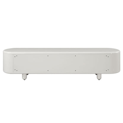 ACME Furniture - Keely - TV Stand - White High Gloss  - LV02608 view 4