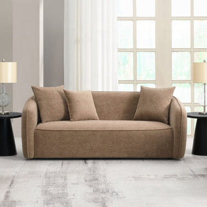 ACME Furniture - Keith Sofa w/3 Pillows - Brown Fabric - LV03600