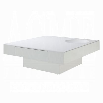 ACME Furniture - Khaim - Coffee Table - White High Gloss  - LV03070 view 1