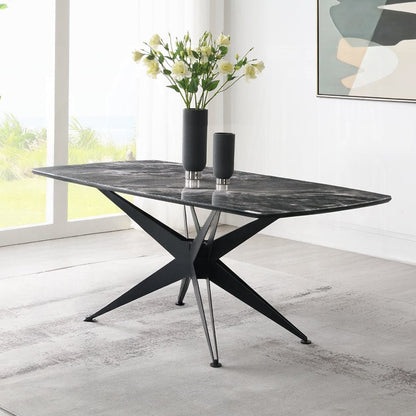 ACME Furniture - Klaus Dining Table - Black Finish - DN03045 view 4