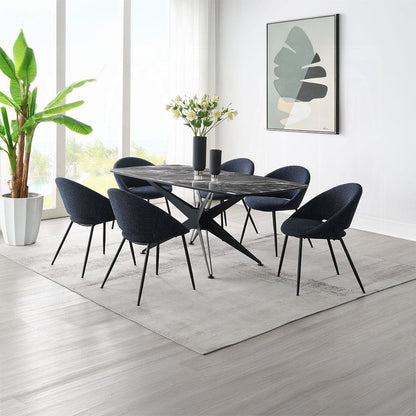 ACME Furniture - Klaus Dining Table - Black Finish - DN03045 view 5
