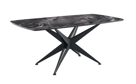 ACME Furniture - Klaus Dining Table - Black Finish - DN03045 veiw 1