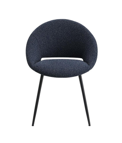 ACME Furniture - Klaus Side Chair (Set of 2) - Black Fabric & Black Finish - DN03047 view 2