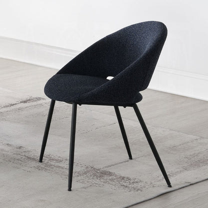 ACME Furniture - Klaus Side Chair (Set of 2) - Black Fabric & Black Finish - DN03047 view 5