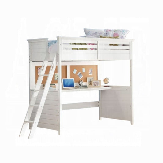 ACME Furniture - Lacey Loft Bed w/Desk (Twin) - 37670 view 1