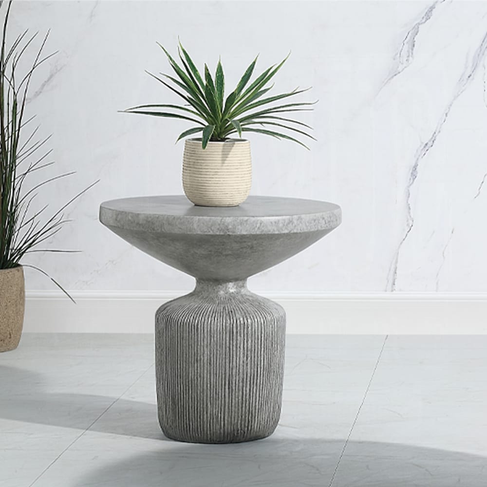 ACME Furniture - Laddie End Table - Weathered Gray - LV01927 view 3