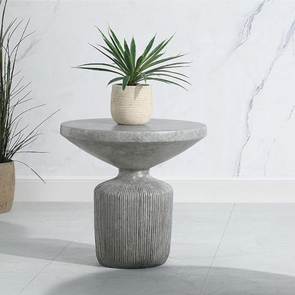 ACME Furniture - Laddie End Table - Weathered Gray - LV01927 view 3