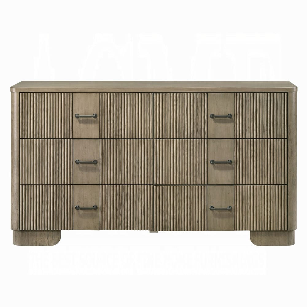 ACME Furniture - Lakkari - Dresser - Antique Oak - BD04875 view 2