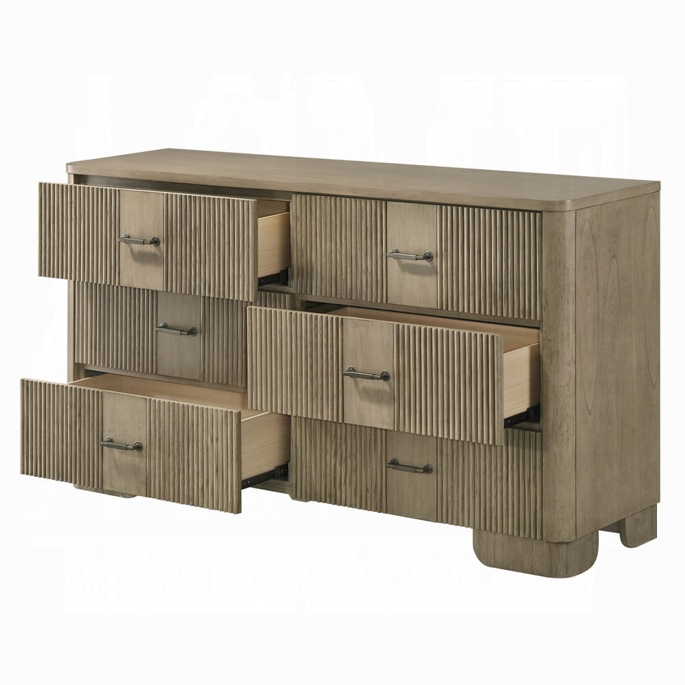ACME Furniture - Lakkari - Dresser - Antique Oak - BD04875 view 3