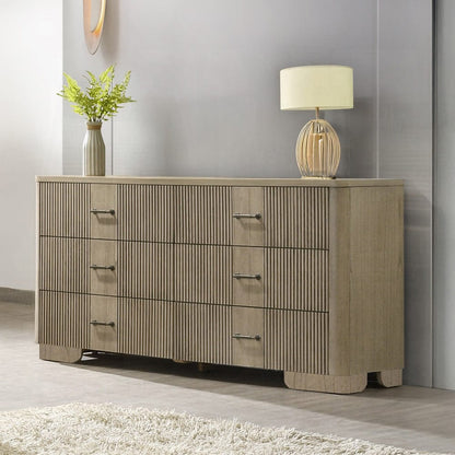 ACME Furniture - Lakkari - Dresser - Antique Oak - BD04875 view 4