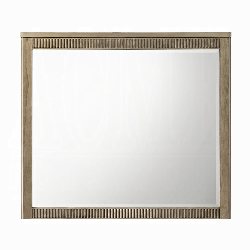 ACME Furniture - Lakkari - Mirror - Antique Oak - BD04874 view 1