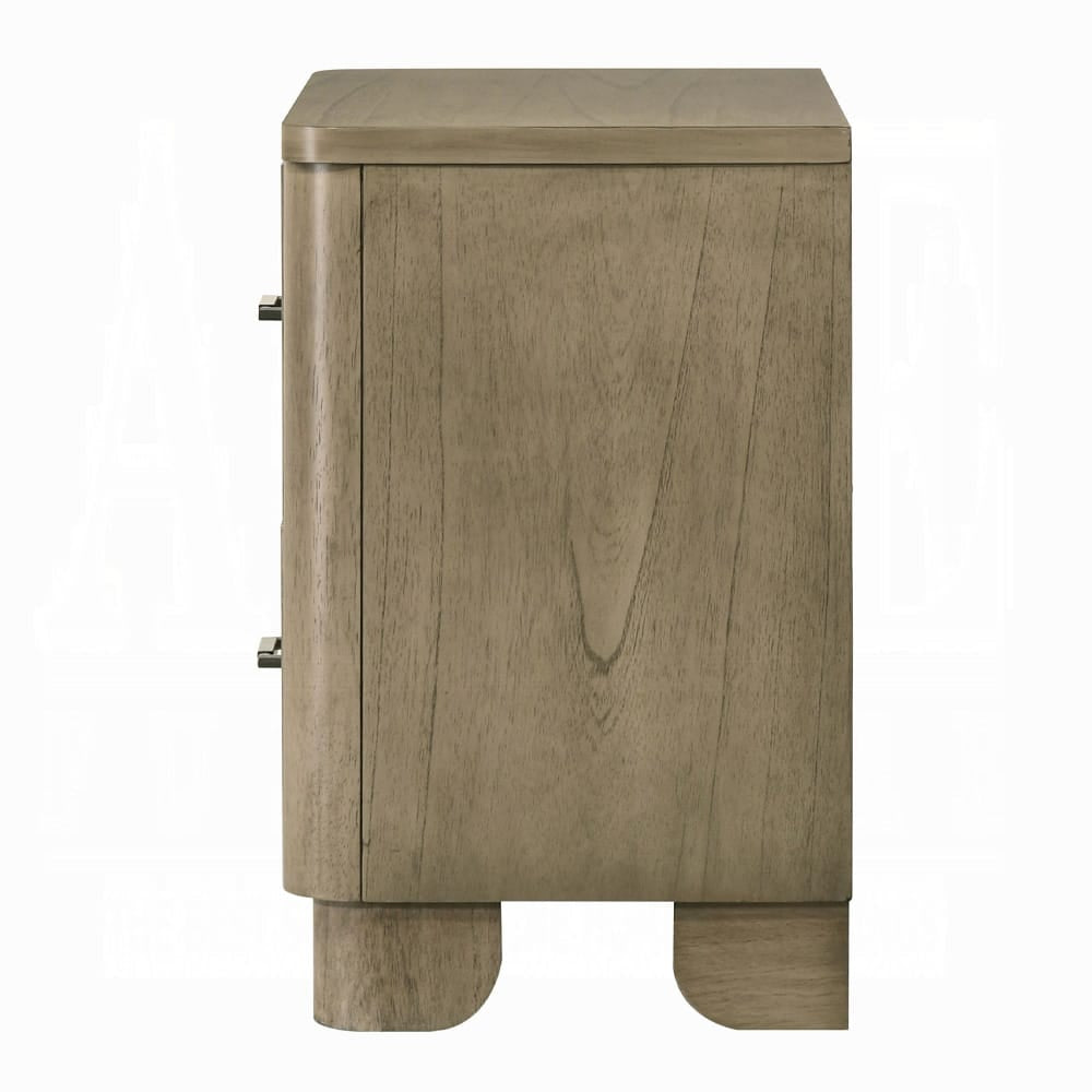 ACME Furniture - Lakkari - Nightstand - Antique Oak - BD04873 view 4