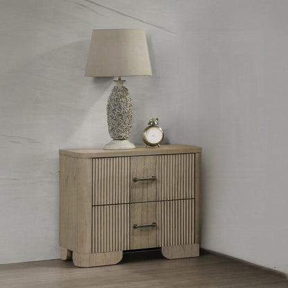ACME Furniture - Lakkari - Nightstand - Antique Oak - BD04873 view 6