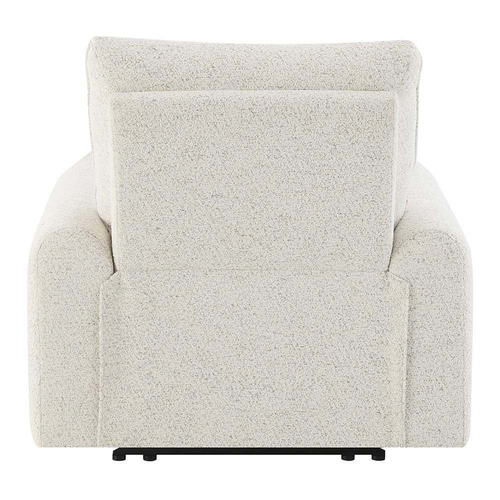 ACME Furniture - Lalisa - Power Motion Recliner  w/USB Port  - Cream Chenille - LV04782 view 5