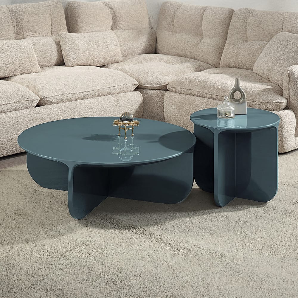 ACME Furniture - Lamond - Coffee Table - Teal High Gloss  - LV03925 view 5