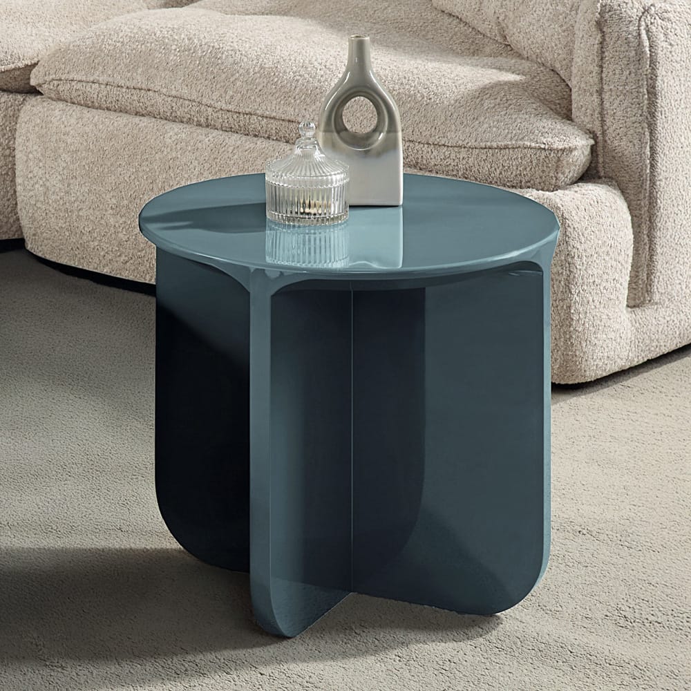 ACME Furniture - Lamond - End Table - Teal High Gloss  - LV03926 view 3