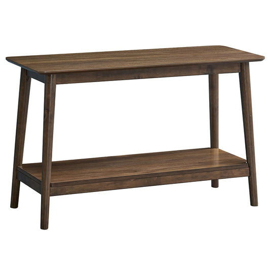 ACME Furniture - Lamonte - Sofa Table w/Shelf - Walnut  - LV04038 view 1