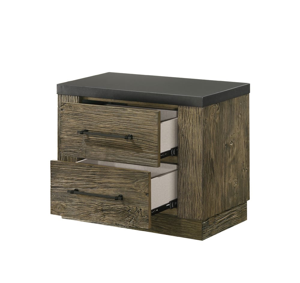 ACME Furniture - Lance - Nightstand - Tree Bark  - BD06003 view 3