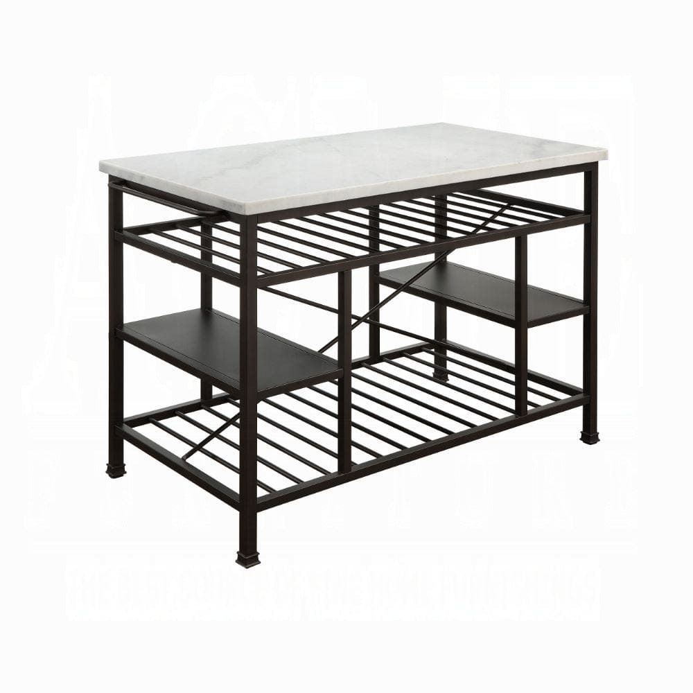 ACME Furniture - Lanzo Kitchen Island - 98400 view 1