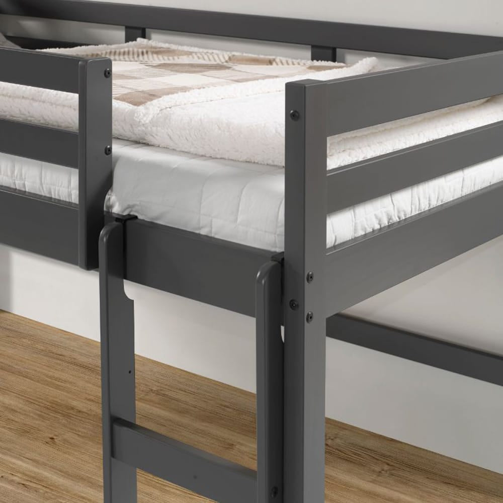 ACME Furniture - Lara - Twin Loft Bed - Gray Finish - 38255 view 7