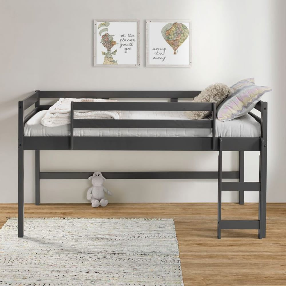 ACME Furniture - Lara - Twin Loft Bed - Gray Finish - 38255 view 8