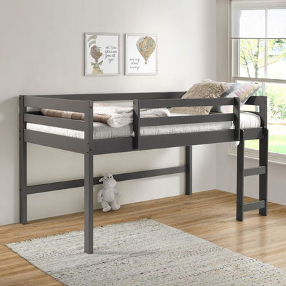 ACME Furniture - Lara - Twin Loft Bed - Gray Finish - 38255 view 9