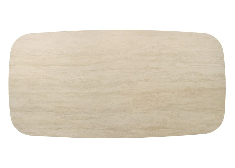ACME Furniture - Lark - Dining Table - Travertine Top & Black - DN04675 view 3