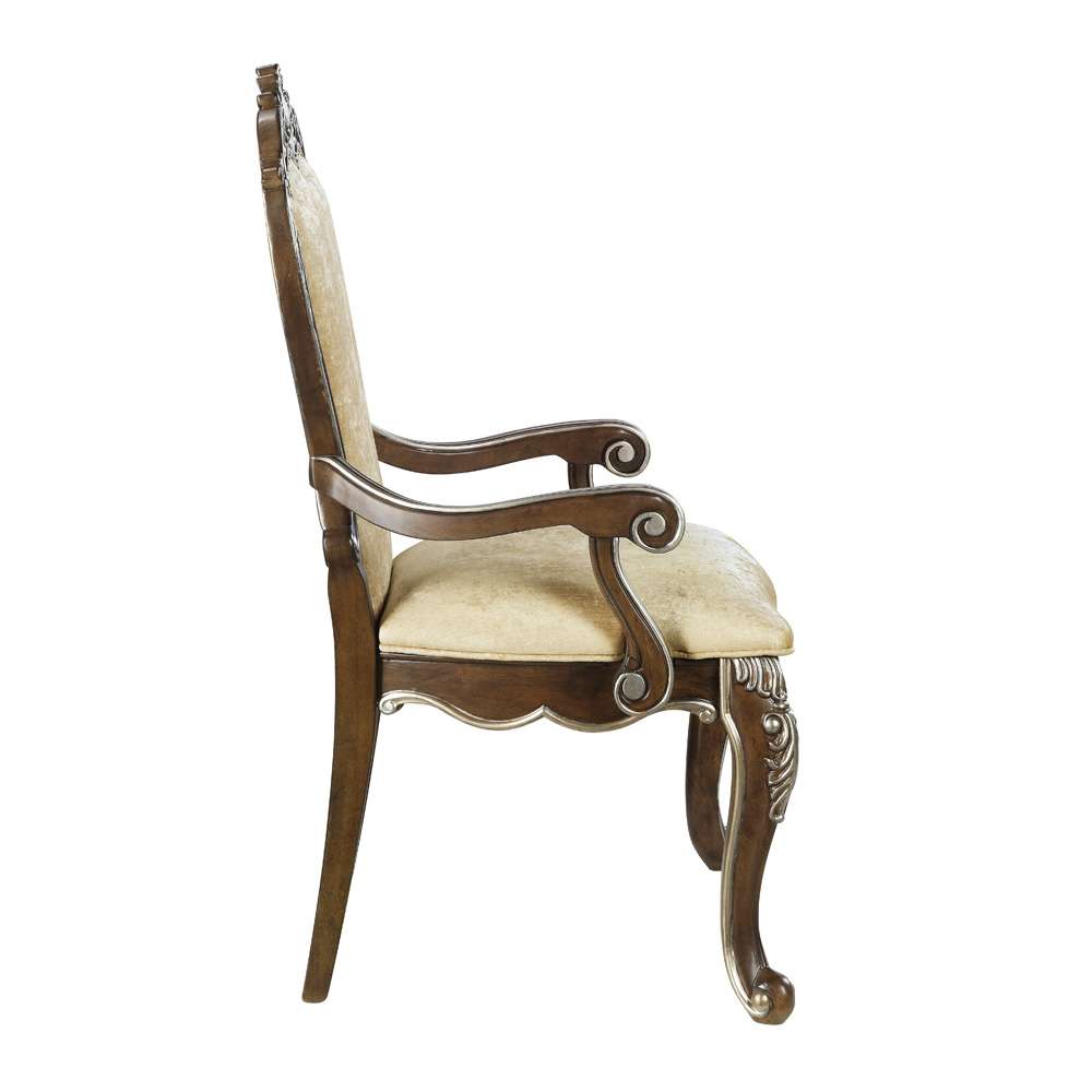 ACME Furniture - Latisha Arm Chair (Set of 2) - Antique Oak - DN01359 veiw 3