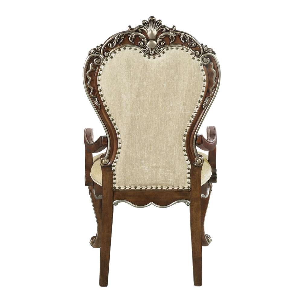 ACME Furniture - Latisha Arm Chair (Set of 2) - Antique Oak - DN01359 veiw 4