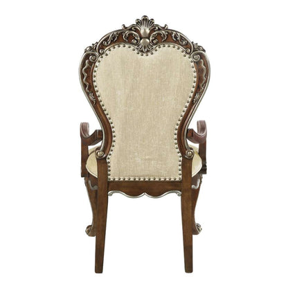 ACME Furniture - Latisha Arm Chair (Set of 2) - Antique Oak - DN01359 veiw 4