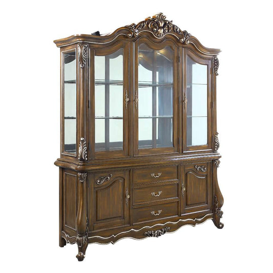 ACME Furniture - Latisha Buffet & Hutch - Antique Oak - DN01360 veiw 2