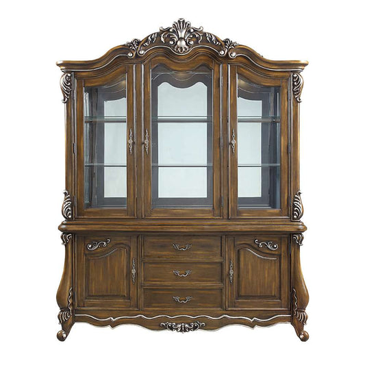 ACME Furniture - Latisha Buffet & Hutch - Antique Oak - DN01360 veiw 3