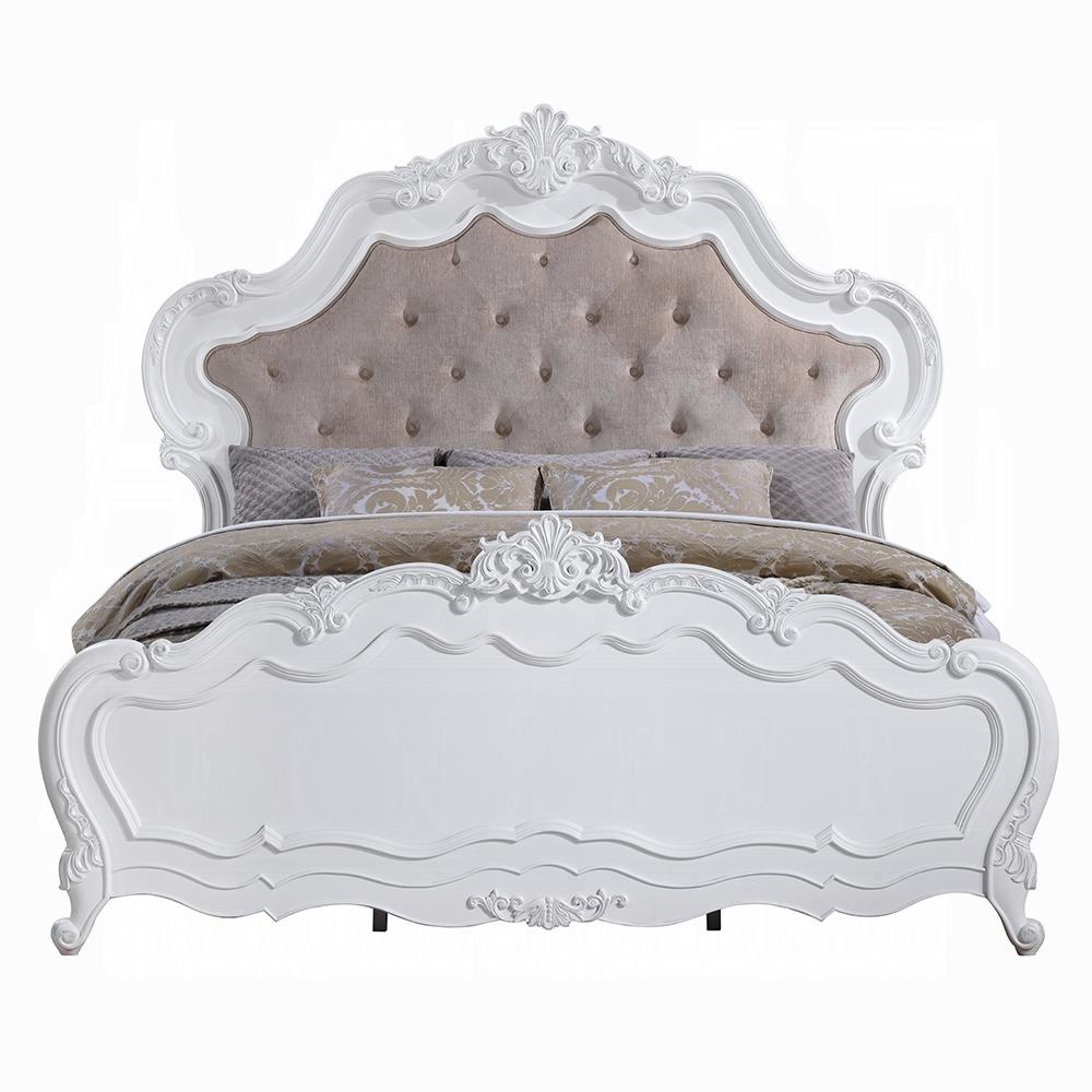 ACME Furniture - Latisha Eastern King Bed - White Finish - BD02253EK veiw 1