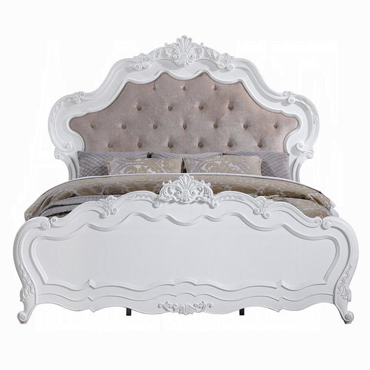ACME Furniture - Latisha Eastern King Bed - White Finish - BD02253EK veiw 1