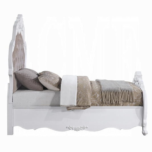 ACME Furniture - Latisha Eastern King Bed - White Finish - BD02253EK veiw 2