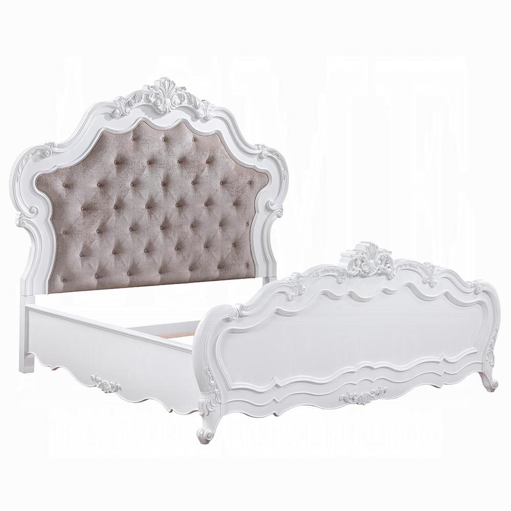 ACME Furniture - Latisha Eastern King Bed - White Finish - BD02253EK veiw 3