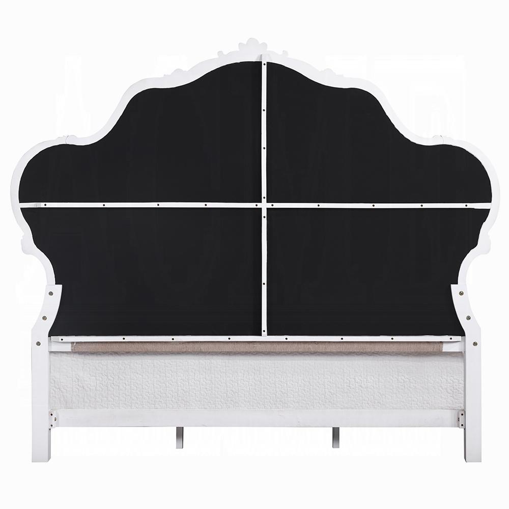 ACME Furniture - Latisha Eastern King Bed - White Finish - BD02253EK veiw 4